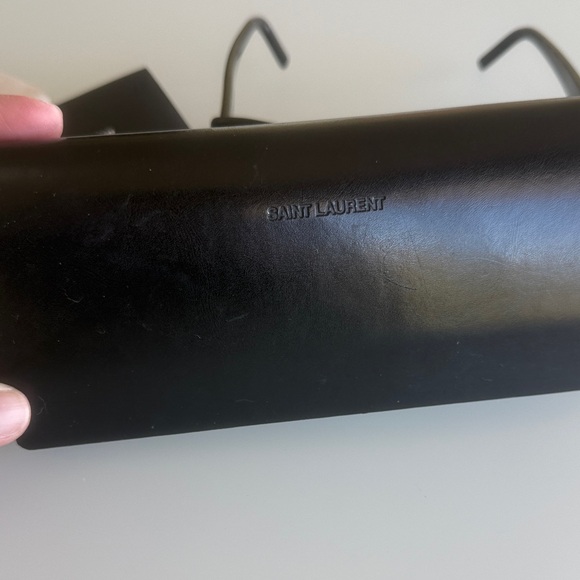 Saint Laurent SL 276 Mica Cat-Eye Sunglasses- Black - Picture 13 of 17